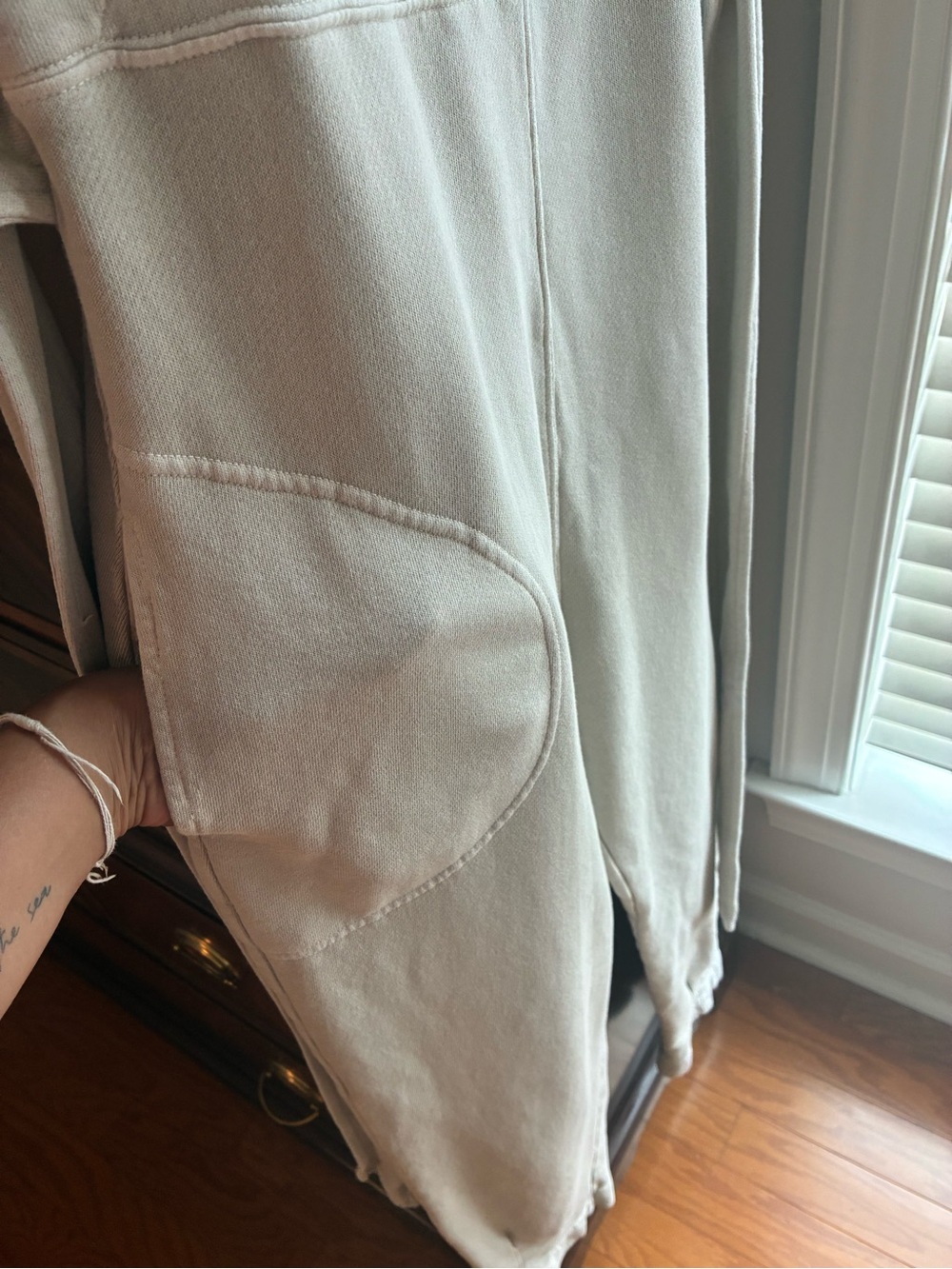Vintage Free People Intimately 100% Cotton Drop Crotch Jumpsuit - Picture 5 of 9
